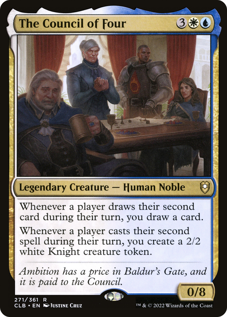 The Council of Four [Commander Legends: Battle for Baldur's Gate] | Grognard Games