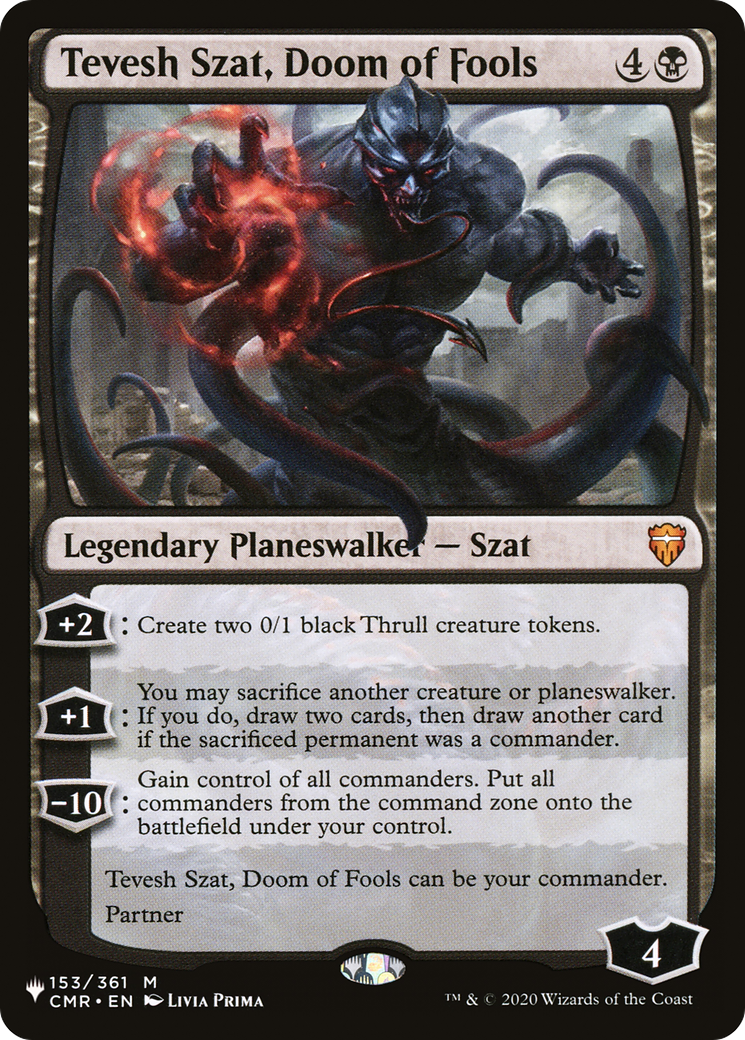 Tevesh Szat, Doom of Fools [The List] | Grognard Games