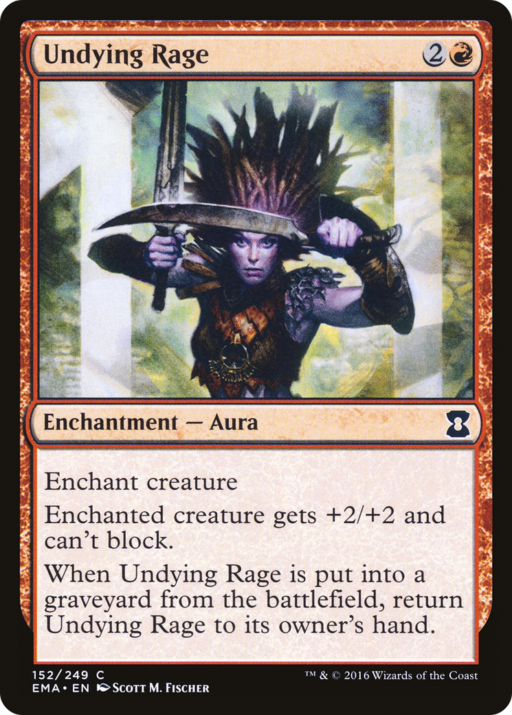 Undying Rage [Eternal Masters] | Grognard Games