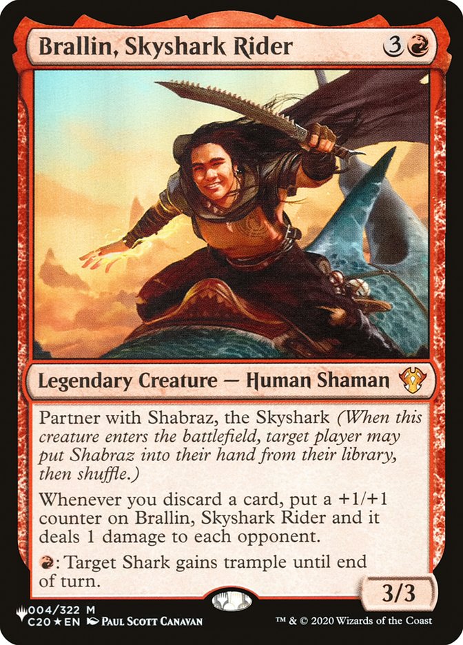 Brallin, Skyshark Rider [The List] | Grognard Games