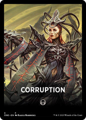 Corruption Theme Card [Phyrexia: All Will Be One Tokens] | Grognard Games