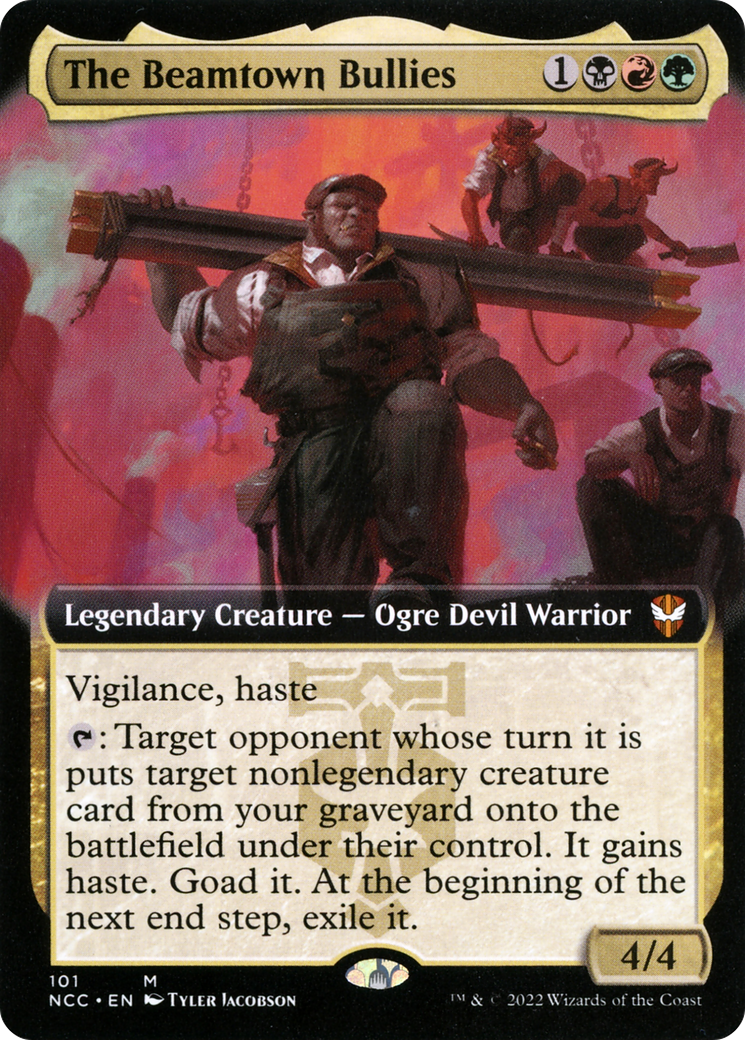 The Beamtown Bullies (Extended Art) [Streets of New Capenna Commander] | Grognard Games
