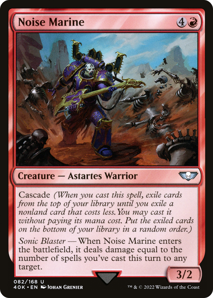 Noise Marine [Universes Beyond: Warhammer 40,000] | Grognard Games