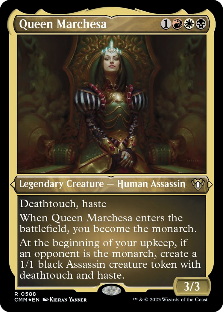 Queen Marchesa (Foil Etched) [Commander Masters] | Grognard Games