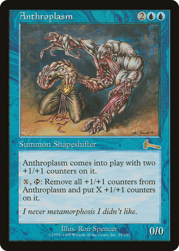 Anthroplasm [Urza's Legacy] | Grognard Games