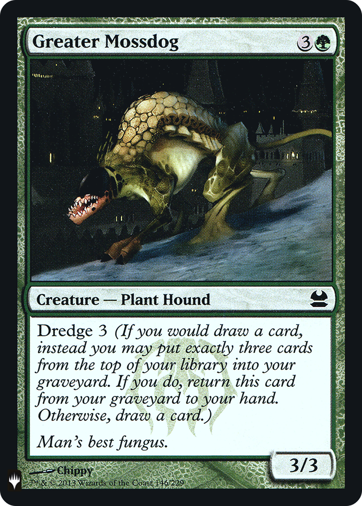 Greater Mossdog [Mystery Booster] | Grognard Games