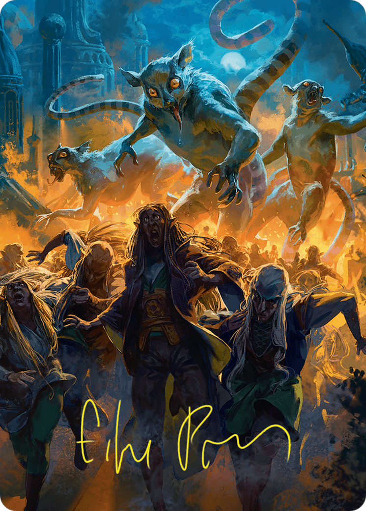 Preposterous Proportions Art Card (43/54) (Gold-Stamped Signature) [Foundations Art Series] | Grognard Games