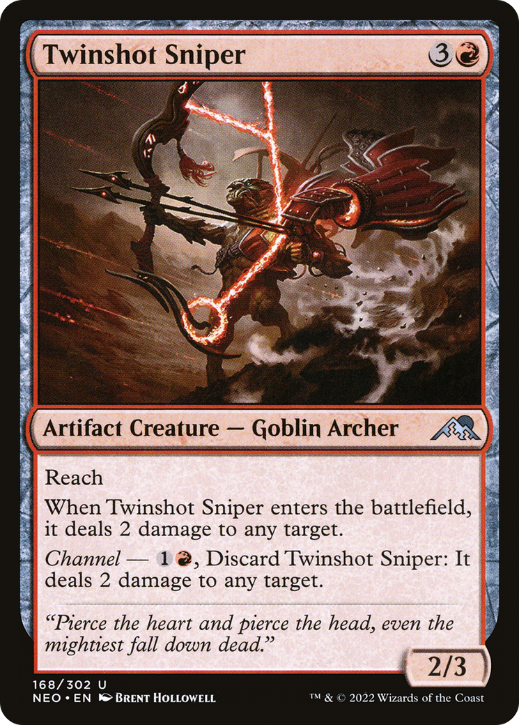 Twinshot Sniper [Kamigawa: Neon Dynasty] | Grognard Games