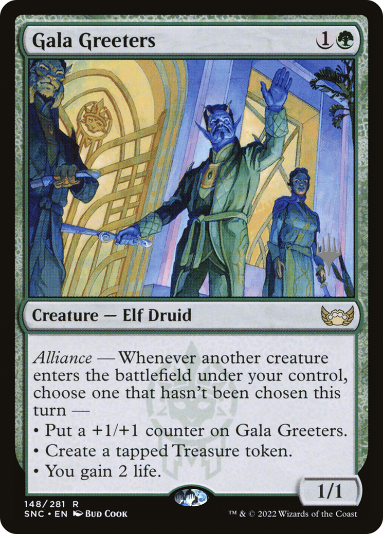 Gala Greeters (Promo Pack) [Streets of New Capenna Promos] | Grognard Games