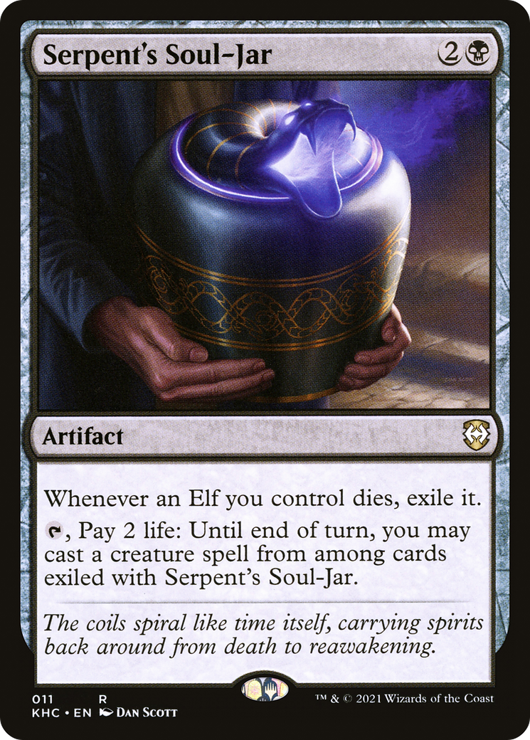 Serpent's Soul-Jar [Kaldheim Commander] | Grognard Games