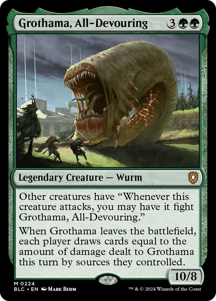 Grothama, All-Devouring [Bloomburrow Commander] | Grognard Games