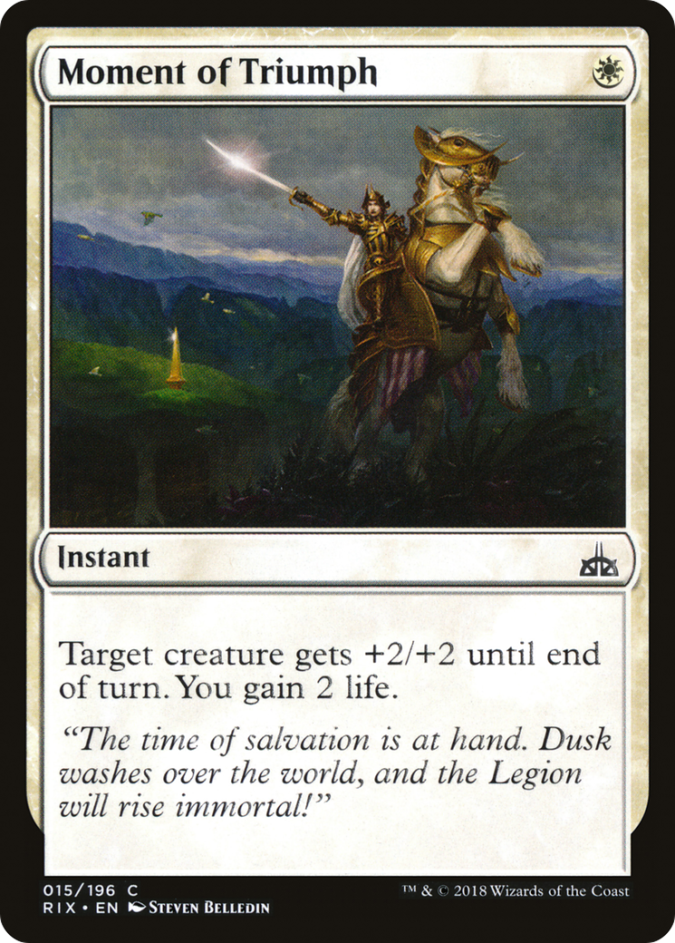 Moment of Triumph [Rivals of Ixalan] | Grognard Games