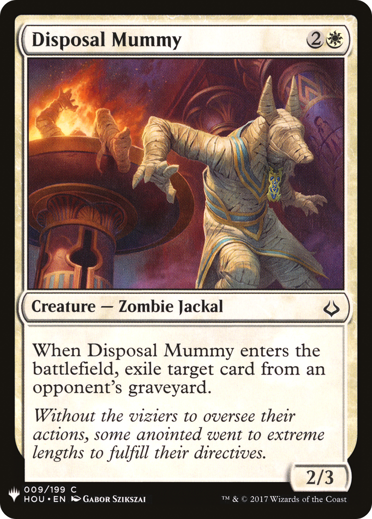 Disposal Mummy [Mystery Booster] | Grognard Games