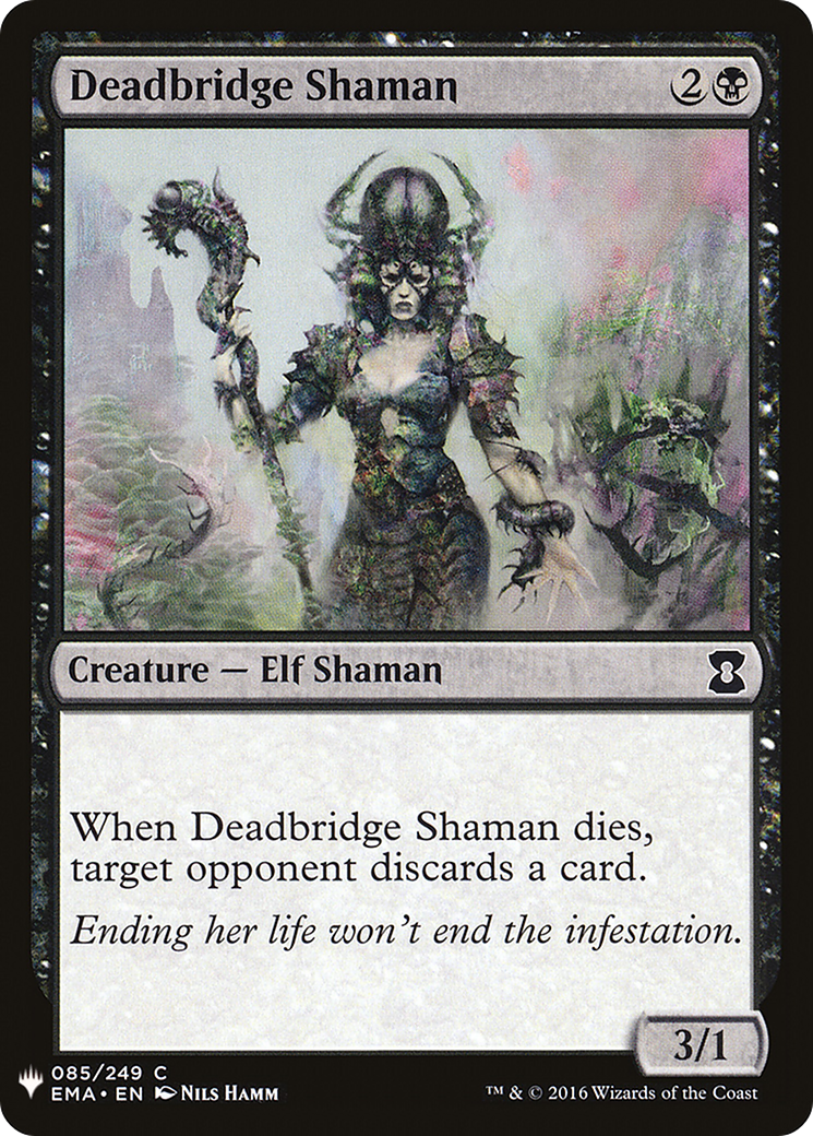Deadbridge Shaman [Mystery Booster] | Grognard Games