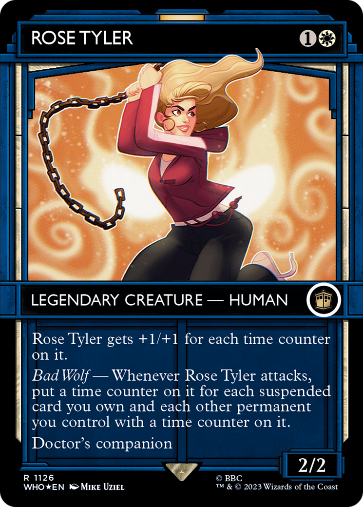 Rose Tyler (Showcase) (Surge Foil) [Doctor Who] | Grognard Games
