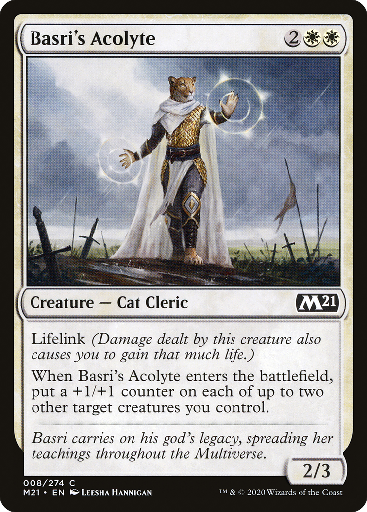 Basri's Acolyte (M21-008) - Core Set 2021 Foil | Grognard Games