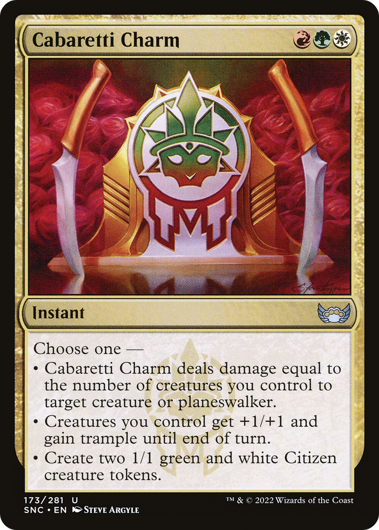Cabaretti Charm [Streets of New Capenna] | Grognard Games