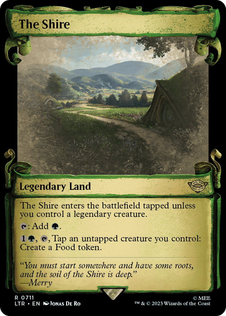 The Shire [The Lord of the Rings: Tales of Middle-Earth Showcase Scrolls] | Grognard Games