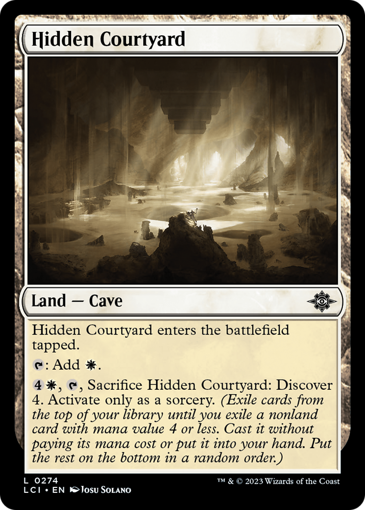 Hidden Courtyard [The Lost Caverns of Ixalan] | Grognard Games