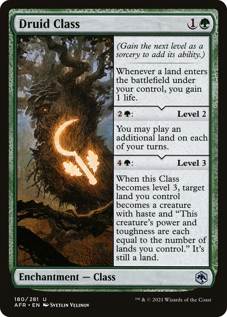 Druid Class [Dungeons & Dragons: Adventures in the Forgotten Realms] | Grognard Games