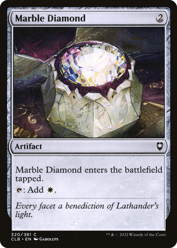 Marble Diamond [Commander Legends: Battle for Baldur's Gate] | Grognard Games