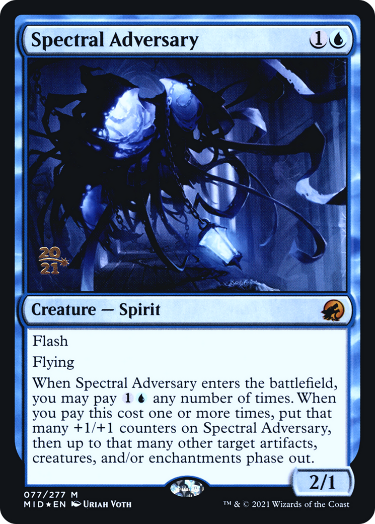 Spectral Adversary [Innistrad: Midnight Hunt Prerelease Promos] | Grognard Games