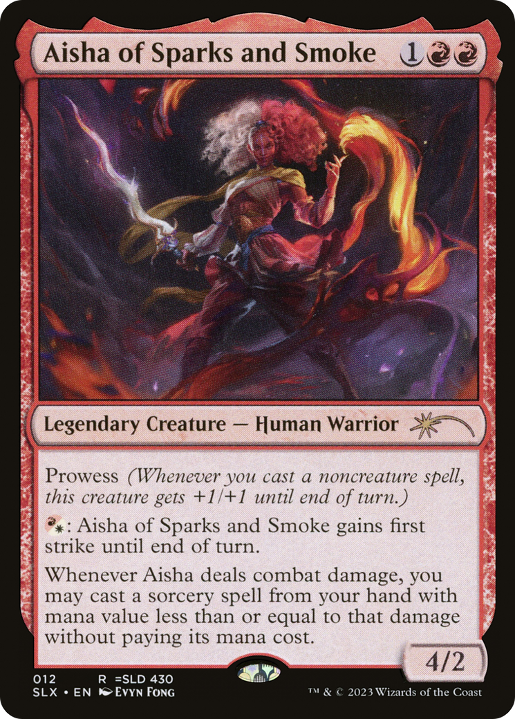Aisha of Sparks and Smoke [Secret Lair: Universes Within] | Grognard Games