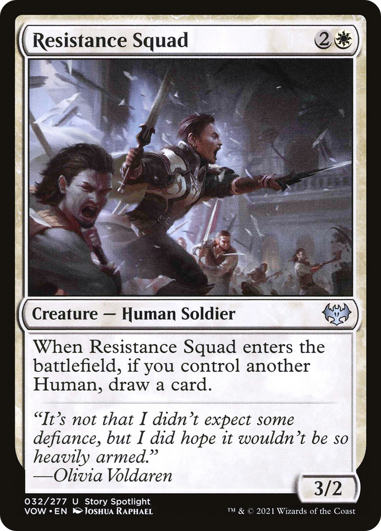 Resistance Squad [Innistrad: Crimson Vow] | Grognard Games