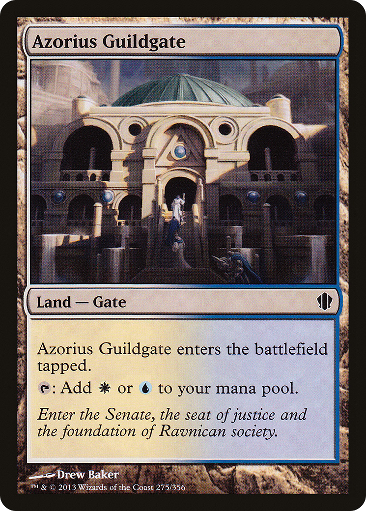 Azorius Guildgate [Commander 2013] | Grognard Games