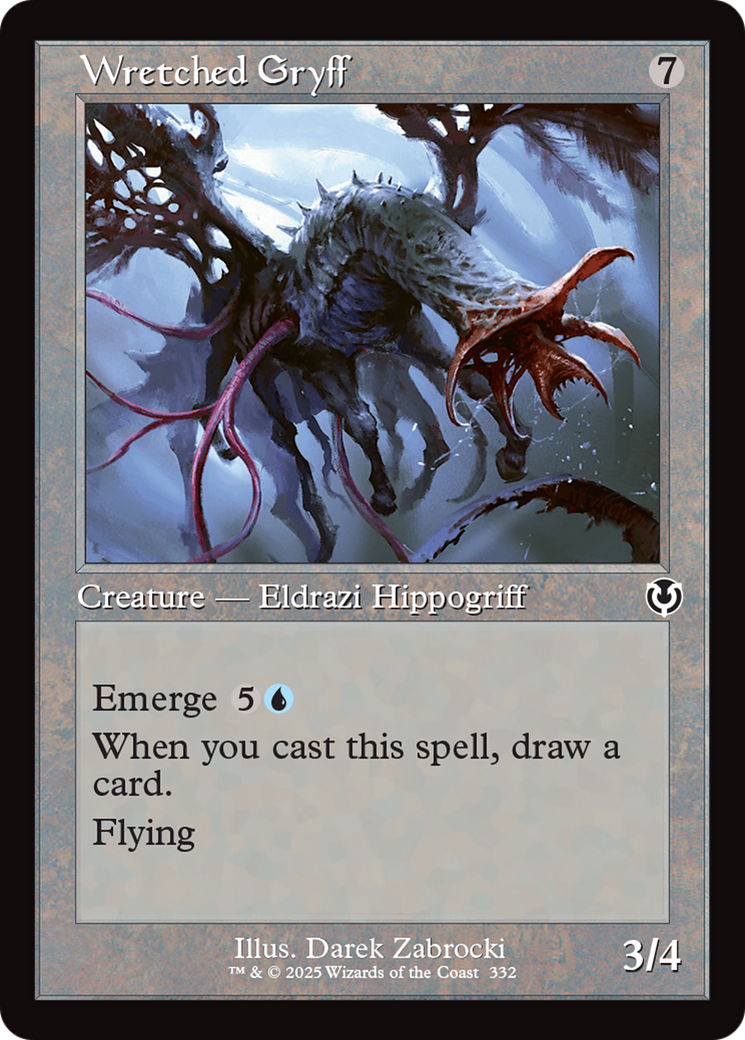 Wretched Gryff (Retro Frame) [Innistrad Remastered] | Grognard Games