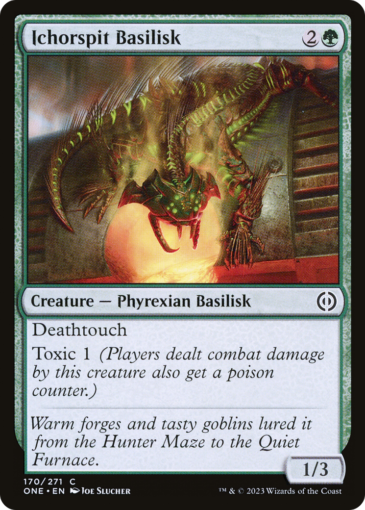 Ichorspit Basilisk [Phyrexia: All Will Be One] | Grognard Games