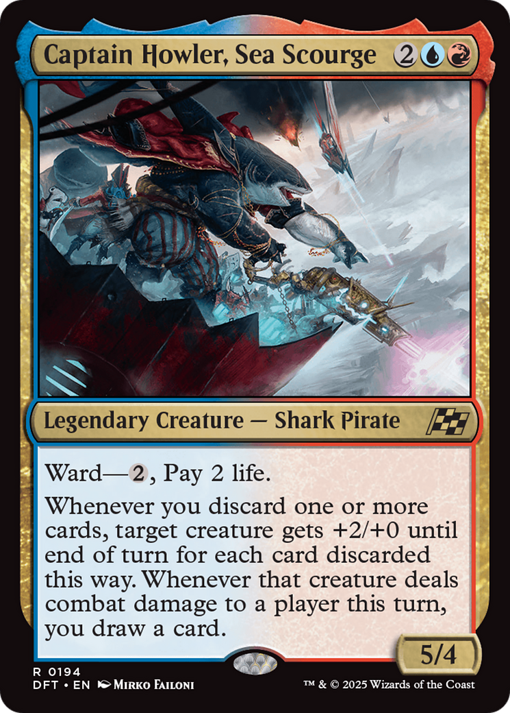 Captain Howler, Sea Scourge [Aetherdrift] | Grognard Games