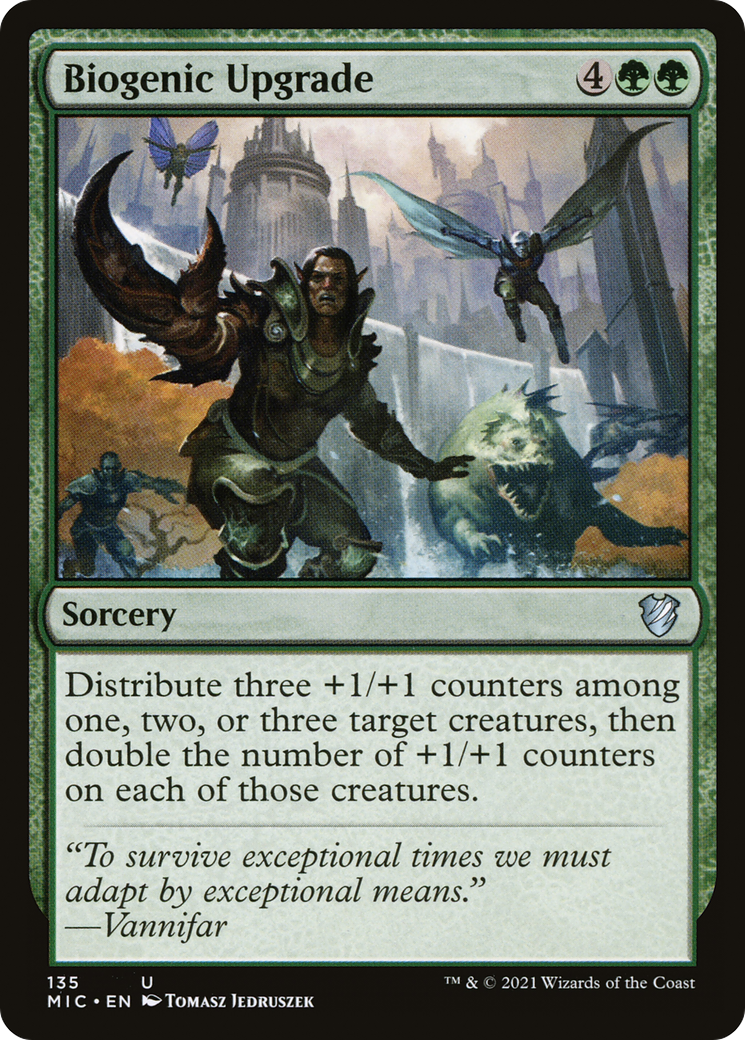 Biogenic Upgrade [Innistrad: Midnight Hunt Commander] | Grognard Games