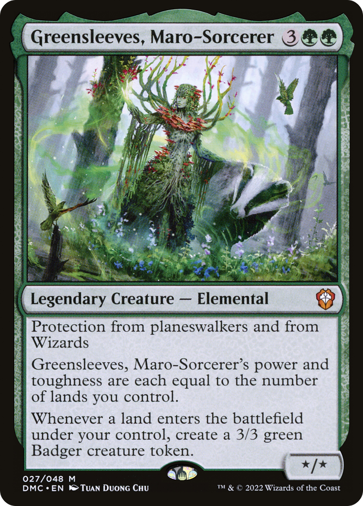 Greensleeves, Maro-Sorcerer [Dominaria United Commander] | Grognard Games