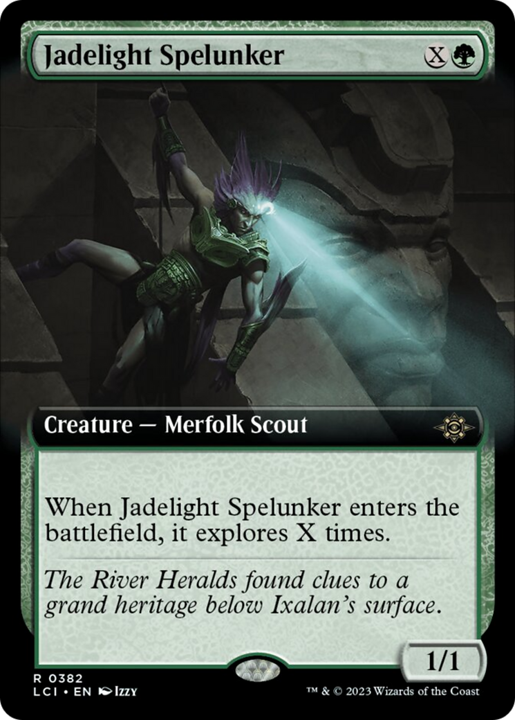 Jadelight Spelunker (Extended Art) [The Lost Caverns of Ixalan] | Grognard Games