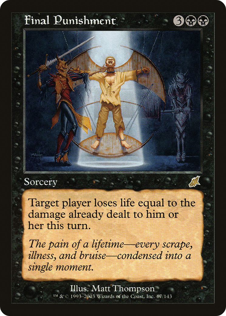 Final Punishment [Scourge] | Grognard Games
