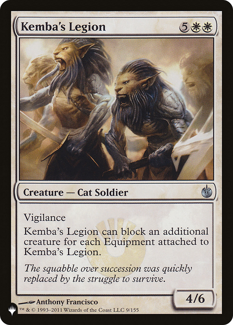Kemba's Legion [The List] | Grognard Games