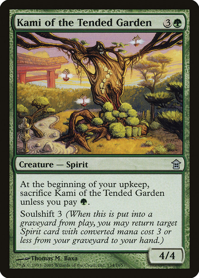 Kami of the Tended Garden [Saviors of Kamigawa] | Grognard Games