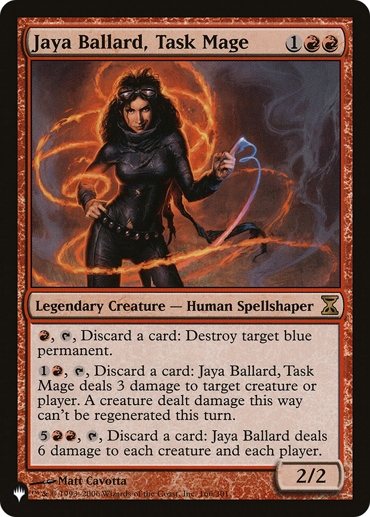 Jaya Ballard, Task Mage [The List] | Grognard Games