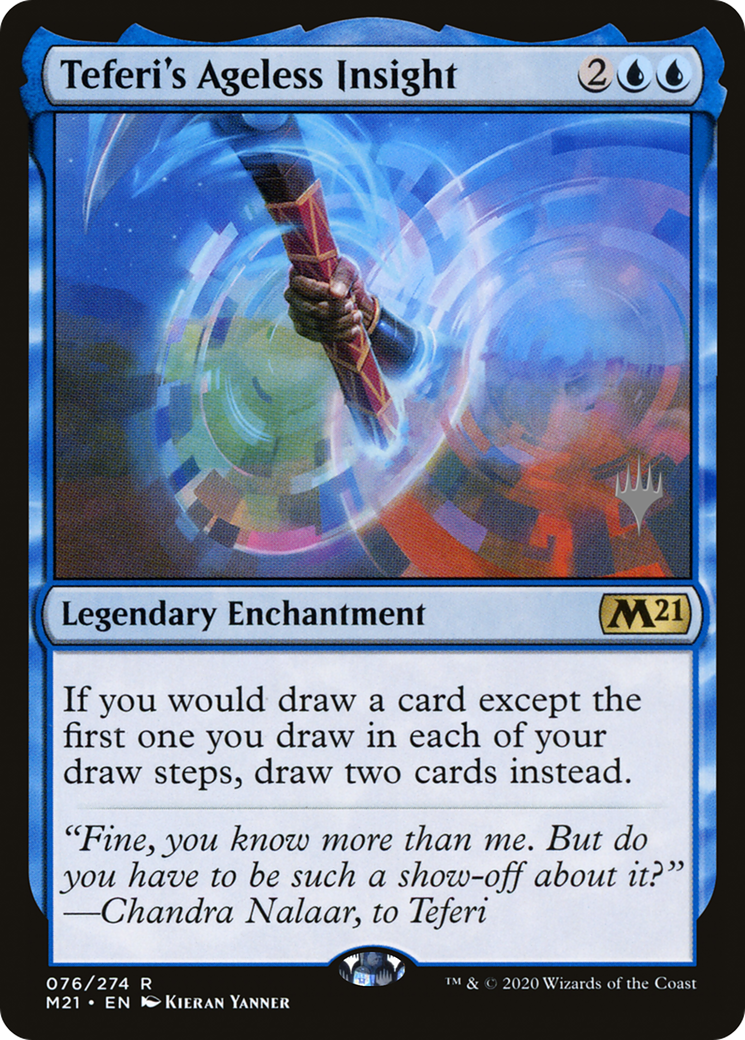 Teferi's Ageless Insight (Promo Pack) [Core Set 2021 Promos] | Grognard Games