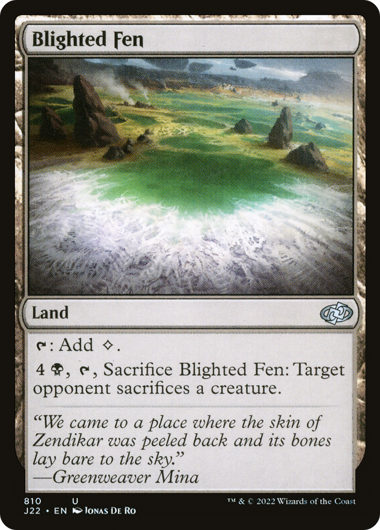 Blighted Fen [Jumpstart 2022] | Grognard Games