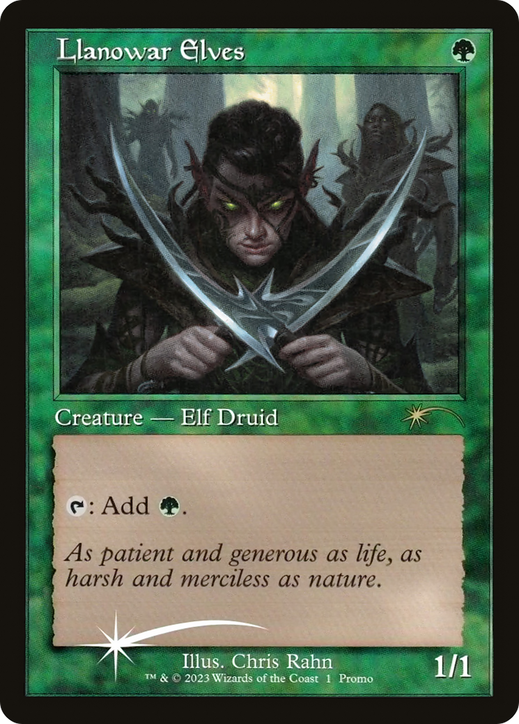 Llanowar Elves (Retro) [Media Promos] | Grognard Games