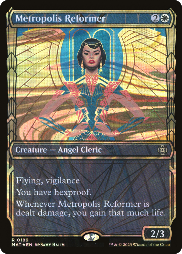 Metropolis Reformer (Showcase Halo Foil) [March of the Machine: The Aftermath] | Grognard Games