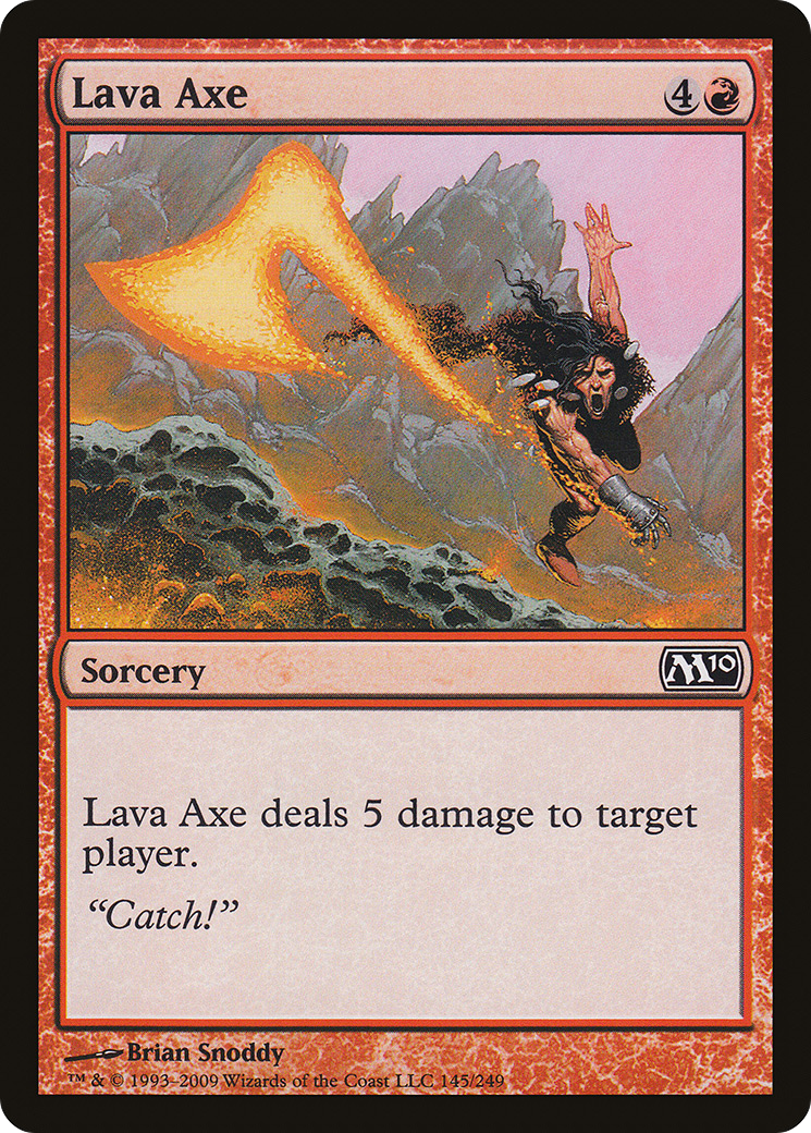 Lava Axe [Magic 2010] | Grognard Games