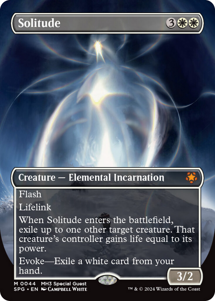 Solitude (Borderless) [Modern Horizons 3 Special Guests] | Grognard Games