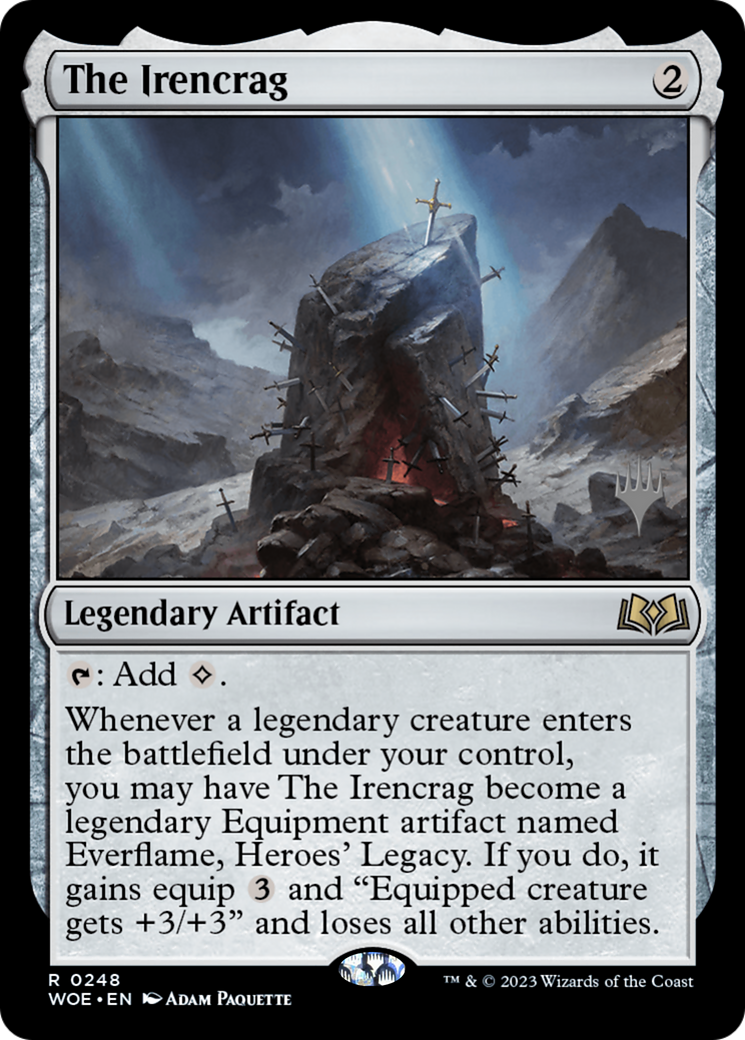 The Irencrag (Promo Pack) [Wilds of Eldraine Promos] | Grognard Games