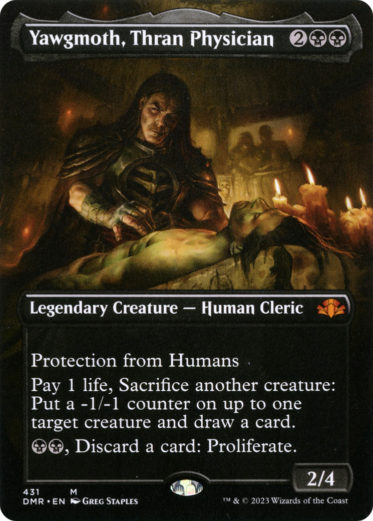 Yawgmoth, Thran Physician (DMR-431) - Dominaria Remastered (Borderless) | Grognard Games