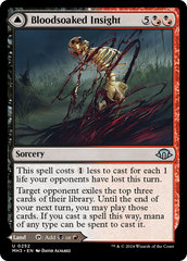 Bloodsoaked Insight // Sanguine Morass [Modern Horizons 3] | Grognard Games