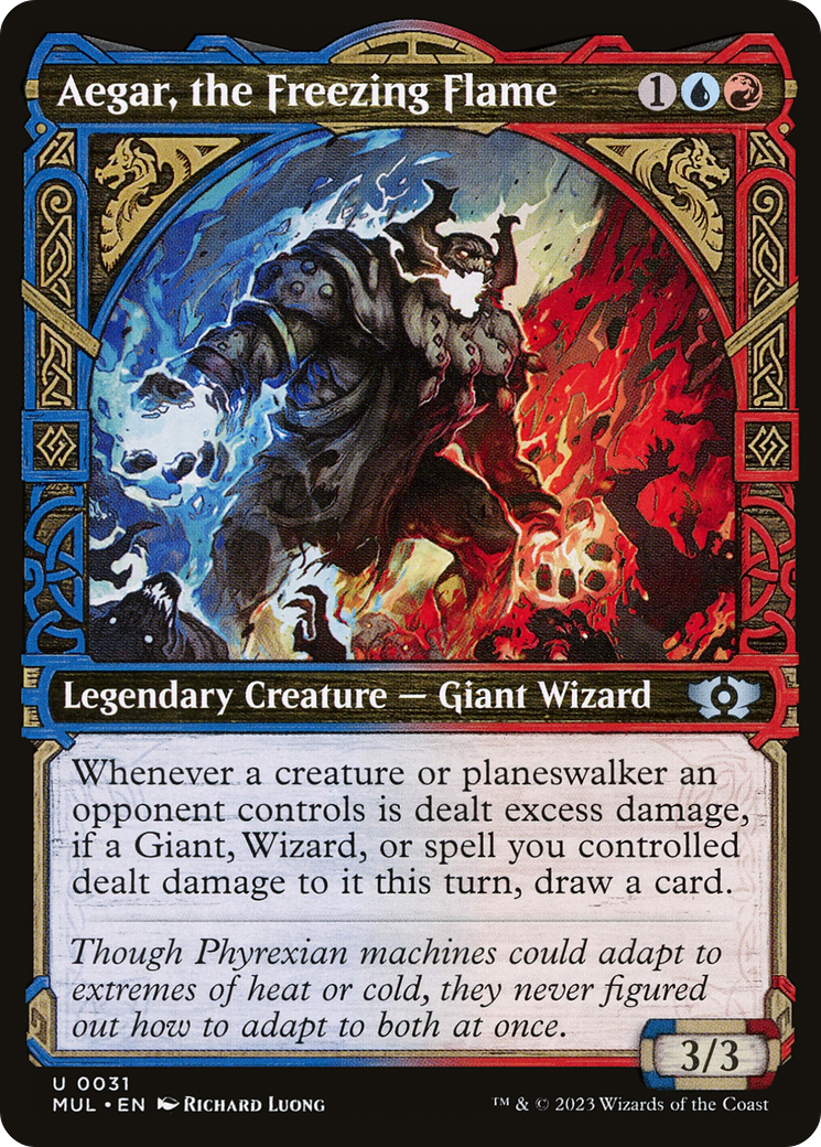 Aegar, the Freezing Flame [Multiverse Legends] | Grognard Games