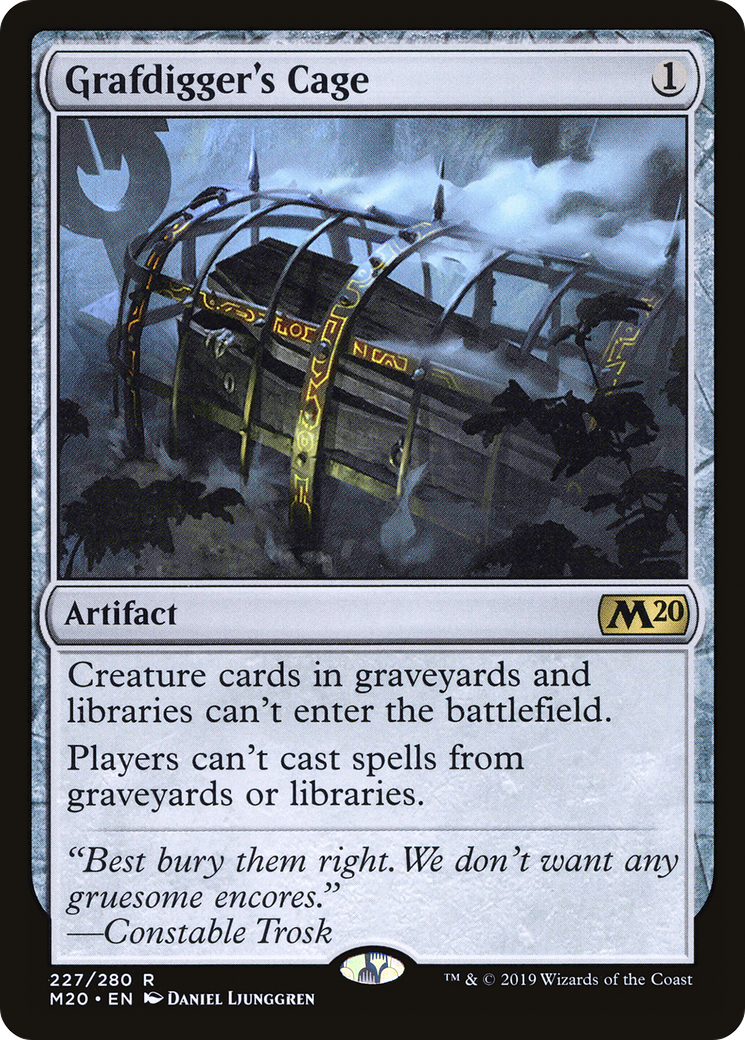 Grafdigger's Cage [Core Set 2020] | Grognard Games